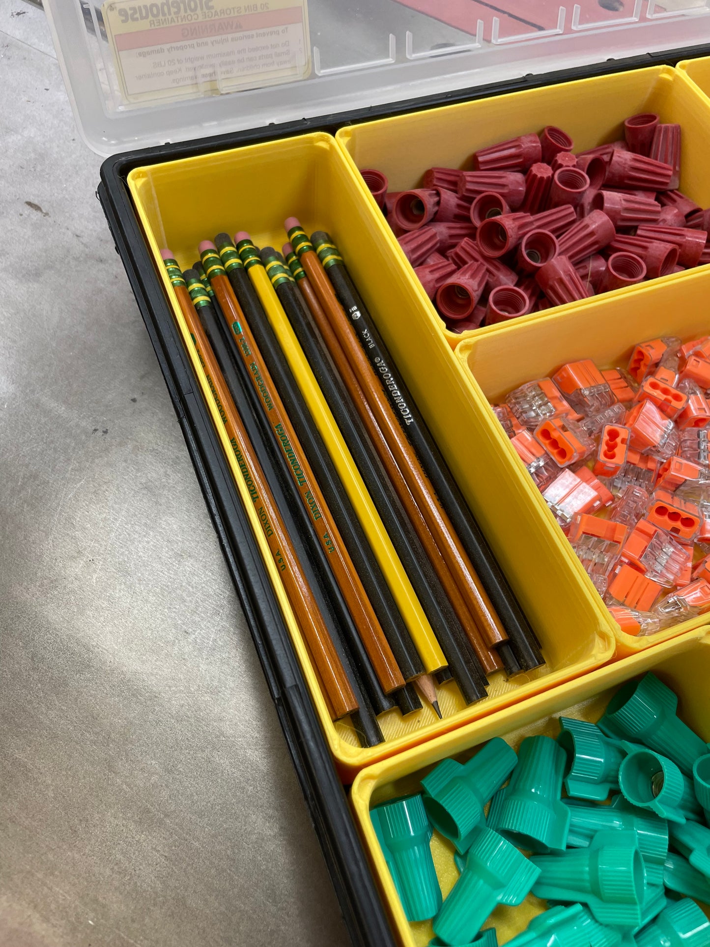 Harbor Freight Storage Bins - Extra Long